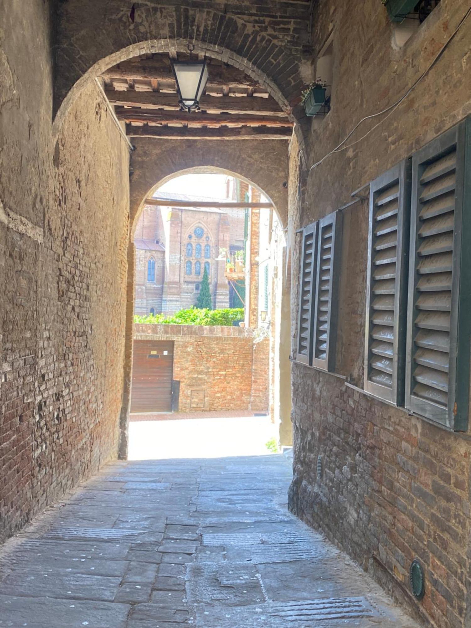 Loft Vicolo Di Vallepiatta 2 Min Piazza Del Campo Con Parcheggio 시에나 외부 사진